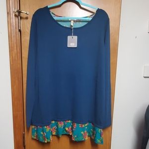 Matilda Jane Twist N Shout sweater XL nwt